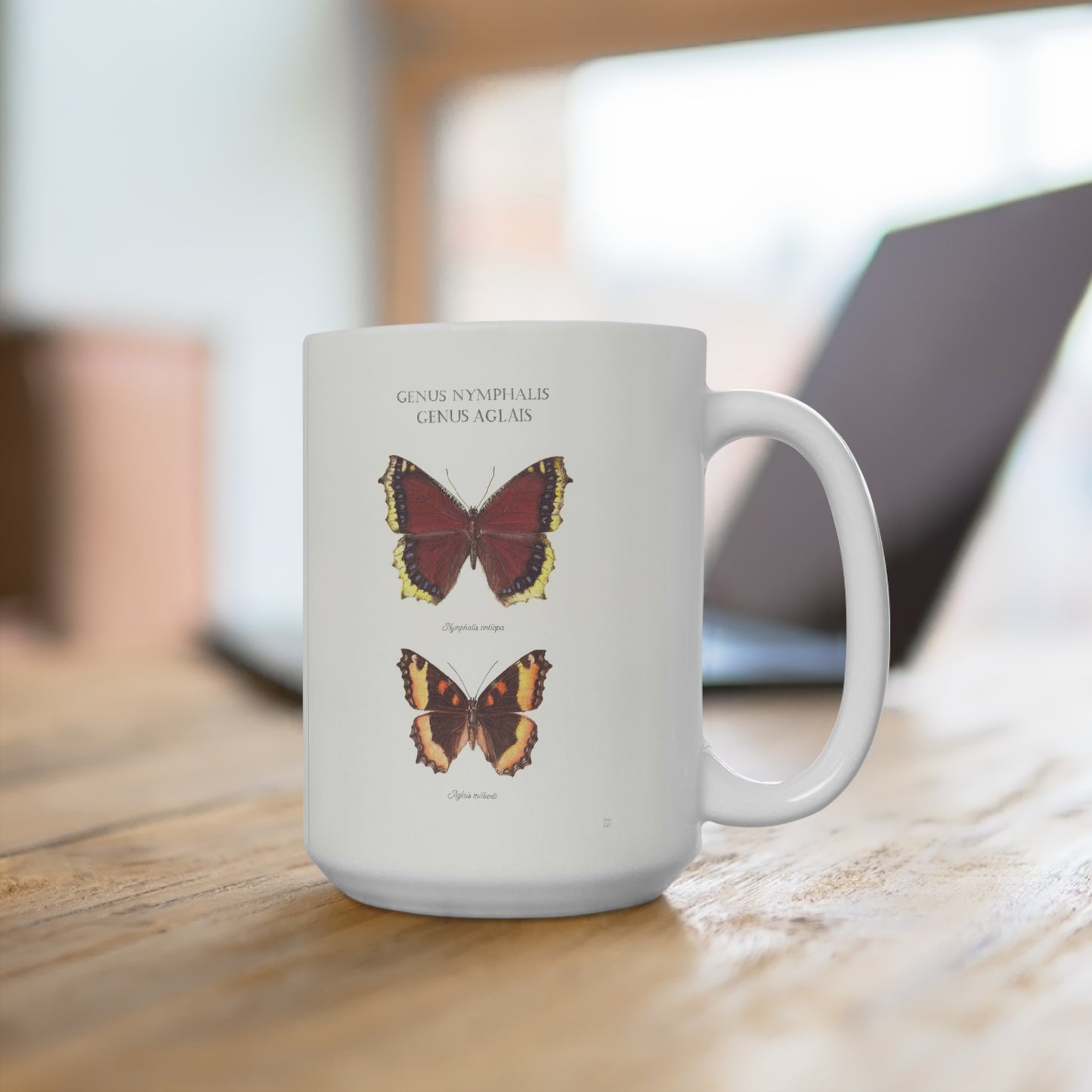 Mourning Cloak Butterfly Coffee Mug