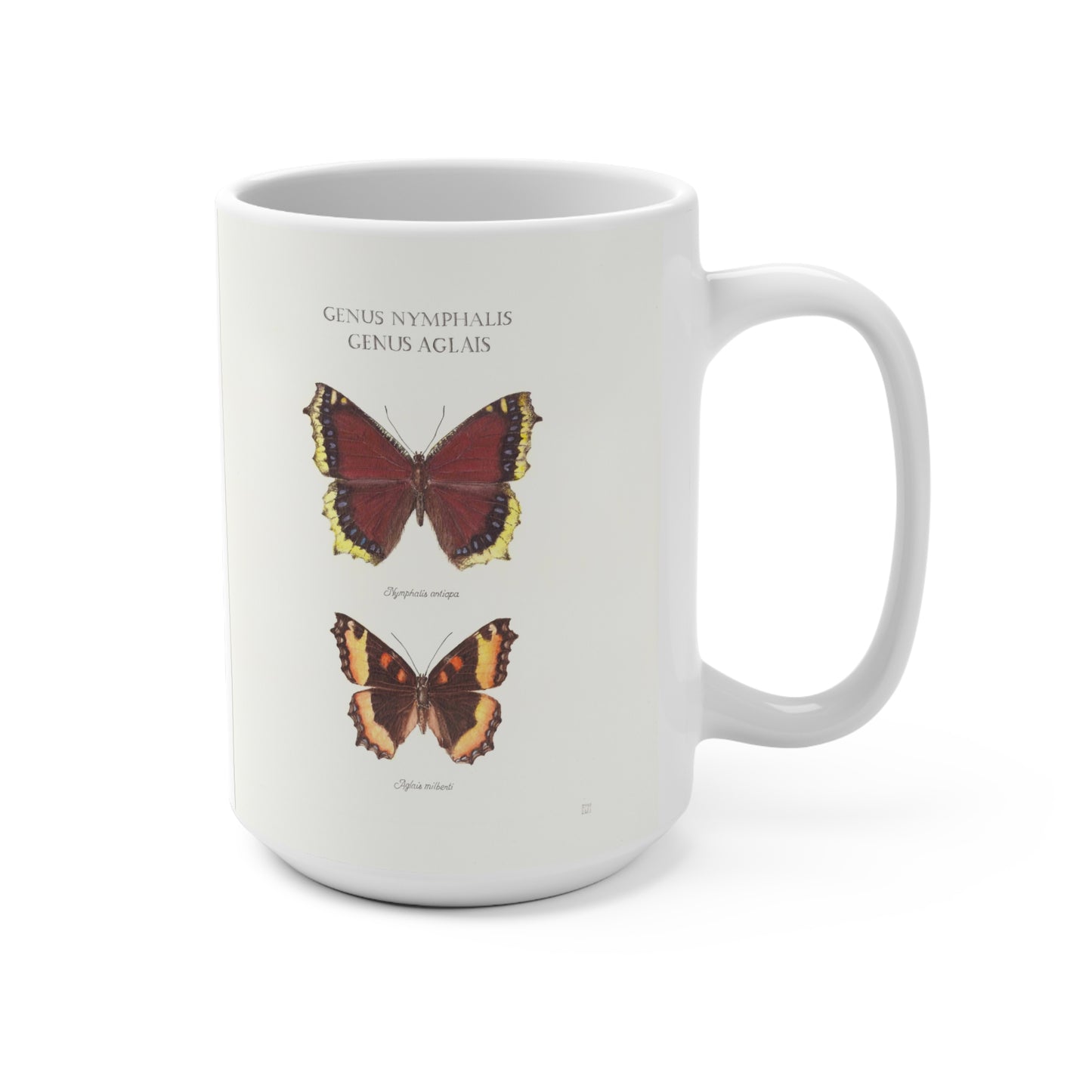 Mourning Cloak Butterfly Coffee Mug